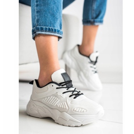 SHELOVET Spring White Sneakers 2