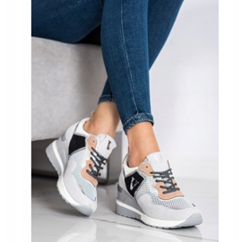VINCEZA colorful sneakers white grey multicolored 1