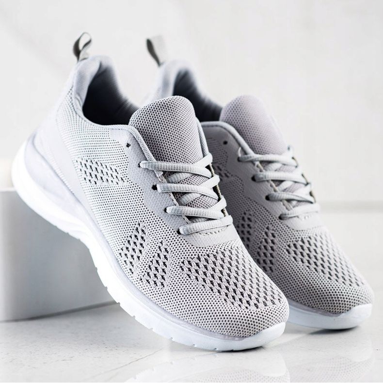 Bona Light Gray Sneakers grey 1