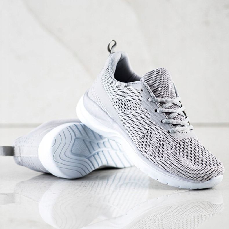 Bona Light Gray Sneakers grey 2