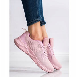SHELOVET Spring Sport Shoes pink 1
