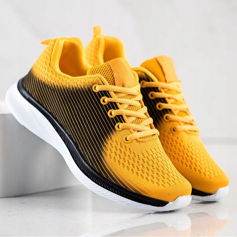 Bona Light Sports Sneakers black yellow 1 Bona Light Sports Sneakers black yellow 1