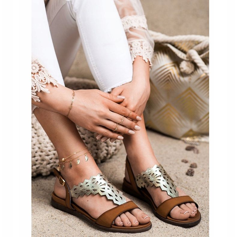 Fashionable Sergio Leone sandals brown 1 Fashionable Sergio Leone sandals brown 1