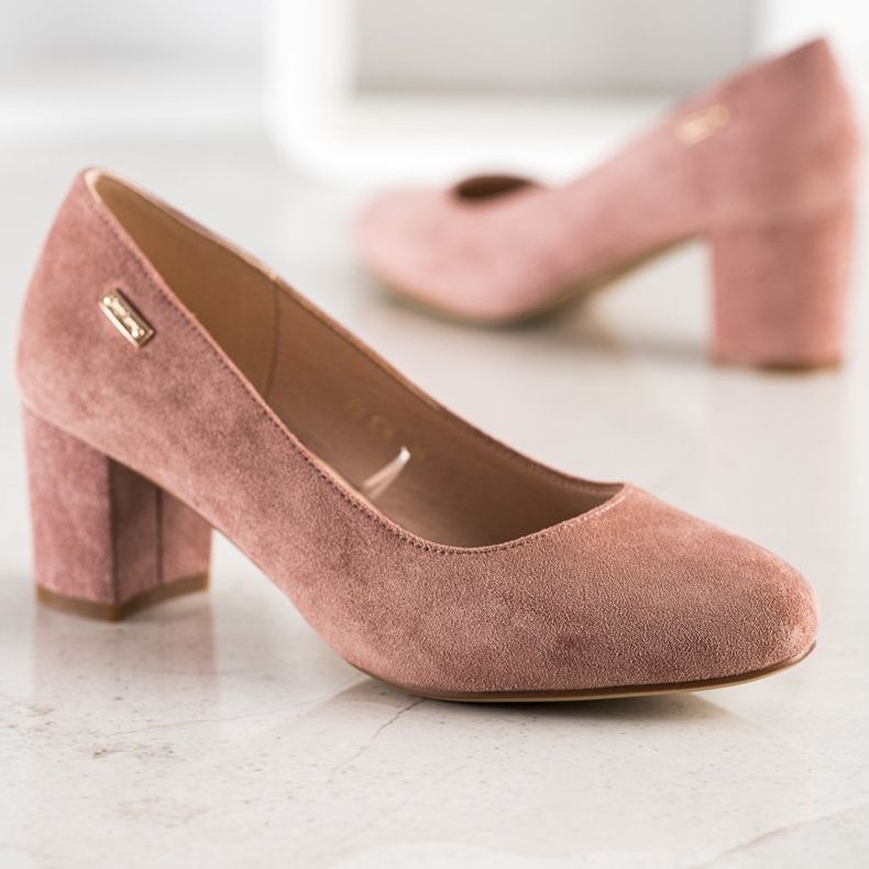 Classic Sergio Leone pumps pink 2