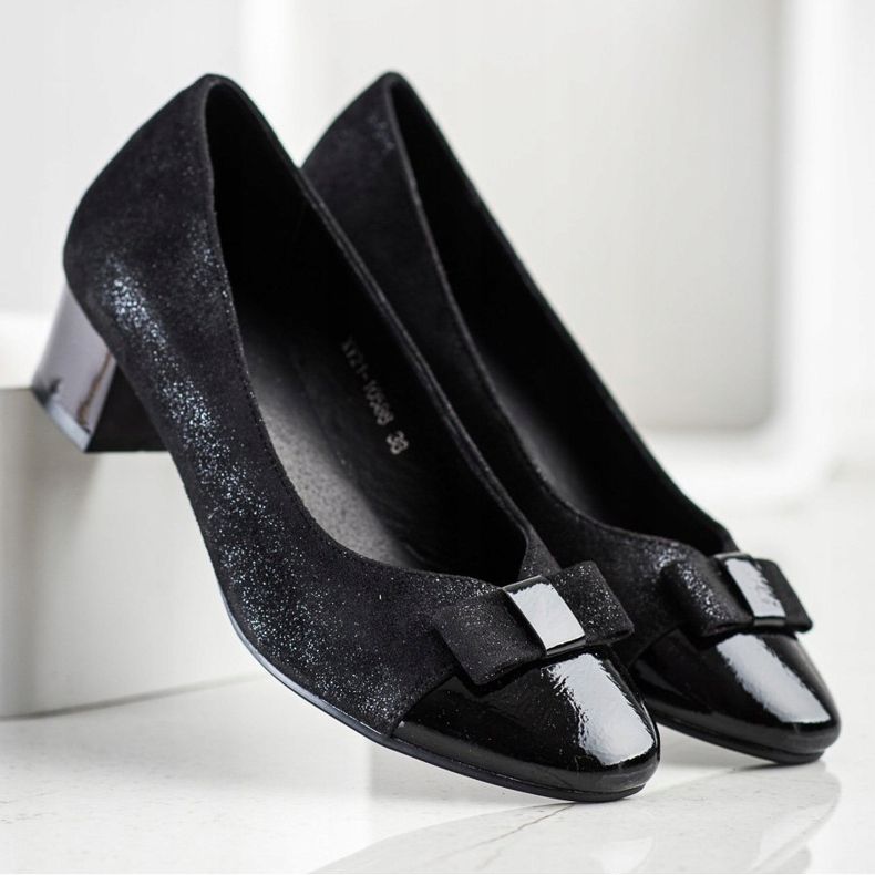 Pumps With VINCEZA brocade black 1