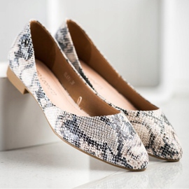 Snake Print Sergio Leone ballerinas multicolored 2