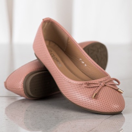 Clowse Pink ballerinas 1