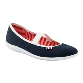 Women's sneakers Czech Befado 493q002 navy blue white 1