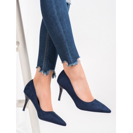 Small Swan Casual high heels blue 1
