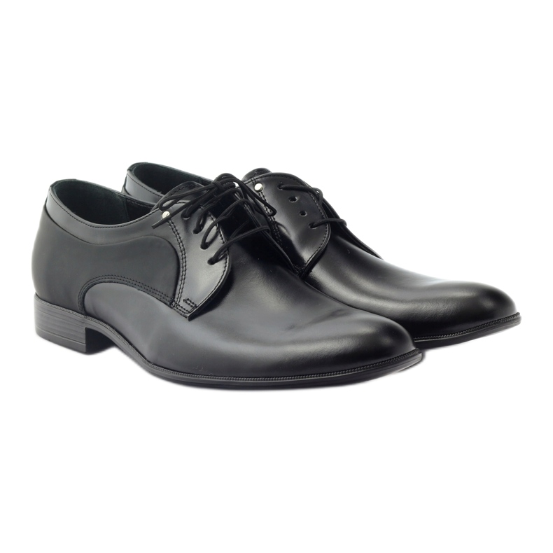 Tur Men's leather shoes classic 296 black 4