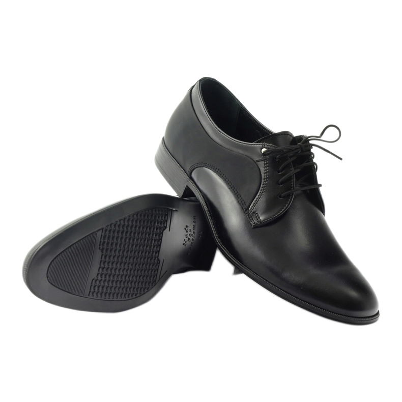 Tur Men's leather shoes classic 296 black 3