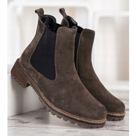 Filippo Leather Chelsea boots brown 2