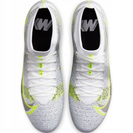 Nike Mercurial Vapor 14 Pro Fg M CU5693-107 soccer shoes grey silver 1