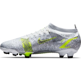 Nike Mercurial Vapor 14 Pro Fg M CU5693-107 soccer shoes grey silver 2