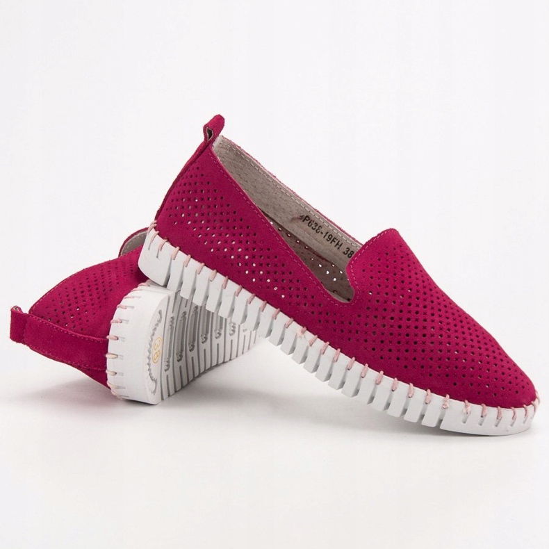 Filippo Pink Leather Lords 1