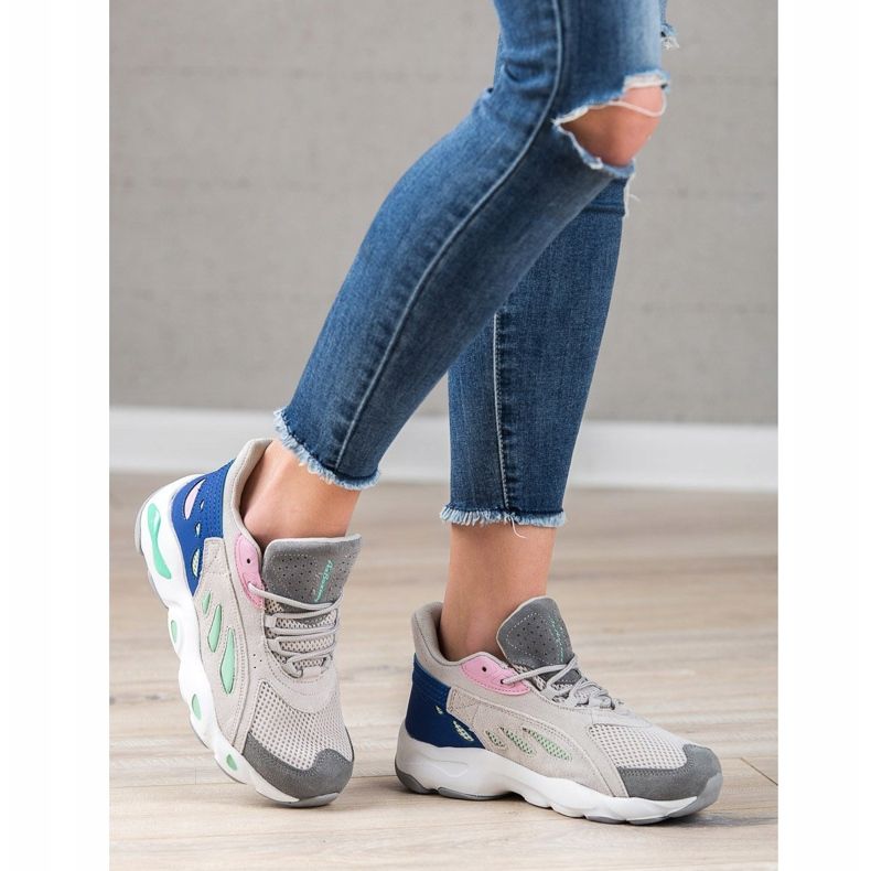 Ax Boxing Comfortable Sports Shoes grey multicolored 1