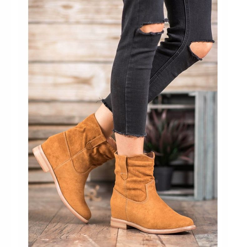 Seastar Fashionable cowboy boots brown 1 Seastar Fashionable cowboy boots brown 1