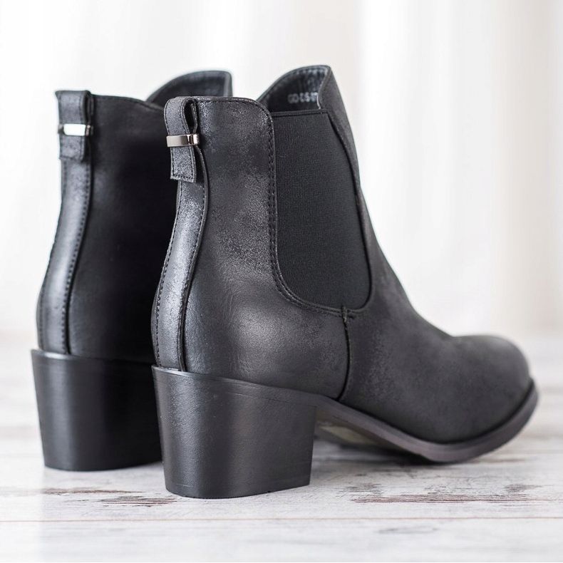 Goodin Comfortable Chelsea boots black 1 Goodin Comfortable Chelsea boots black 1