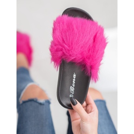 SHELOVET Stylish slippers purple 1