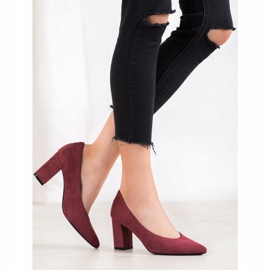 W. Potocki Pumps With Glitter red 1