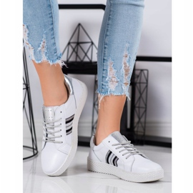 Filippo Leather Shoes On The Platform white 1