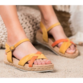Kylie Espadrilles sandals yellow 1 Kylie Espadrilles sandals yellow 1