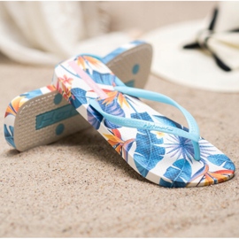 HOTMARZZ Patterned flip-flops multicolored 1