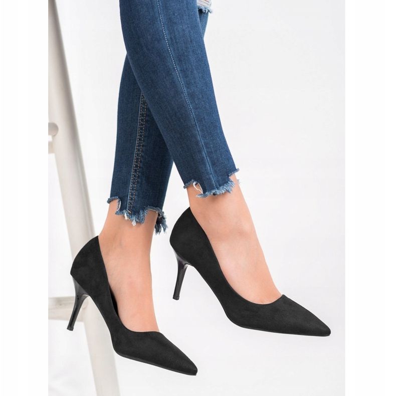 Small Swan Casual high heels black 1