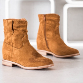 Seastar Warm cowboy boots on the wedge brown 1