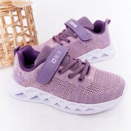 Children's Sport Shoes Sneakers Big Star HH374183 Violet 2