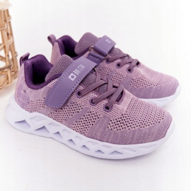 Children's Sport Shoes Sneakers Big Star HH374183 Violet purple 1