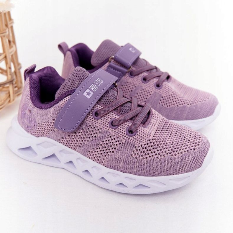 Children's Sport Shoes Sneakers Big Star HH374183 Violet 1