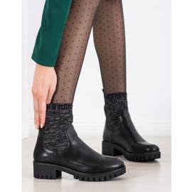 M.Daszyński Slip-on Boots On The Platform black 1