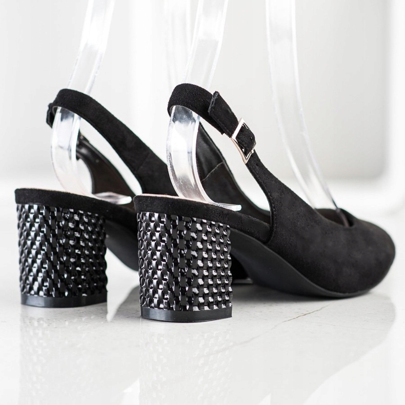 Pumps With Decorative Heel Sergio Leone black 1