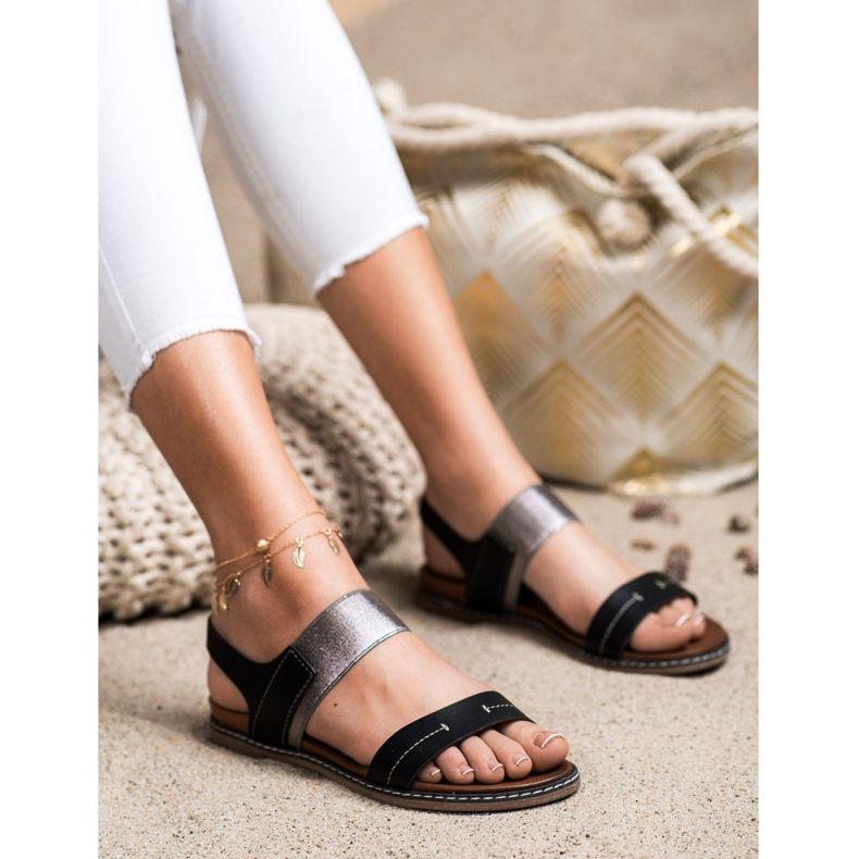 Sergio Leone Slip-On Sandals black 2