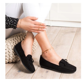 Best Shoes Casual Suede Loafers black 1