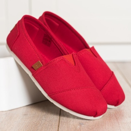 SHELOVET Slip-on Red Sneakers 1