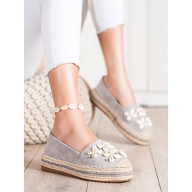 Seastar Espadrilles With Shells beige 1