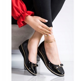 Goodin Black Brogues With A Bow 2