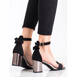 Sandals With A Bow VINCEZA black 2