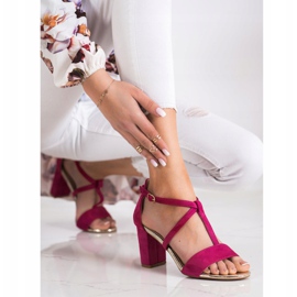 Stylish Sandals On The VINCEZA Bar pink 1