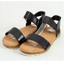 Black sandals for women 38853 Black 1 Black sandals for women 38853 Black 1