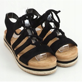 Black W86 Black espadrilles sandals 1