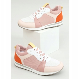 Multicolored sports shoes B0-546 Pink 1