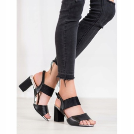VINCEZA sandals black 2