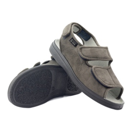 Befado 733M sandals for diabetics grey 3