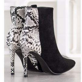 Small Swan Sexy Pin Snake Print black 1