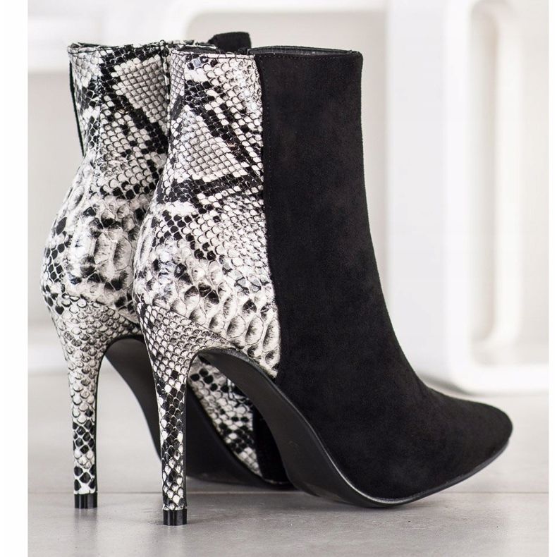 Small Swan Sexy Pin Snake Print black 1