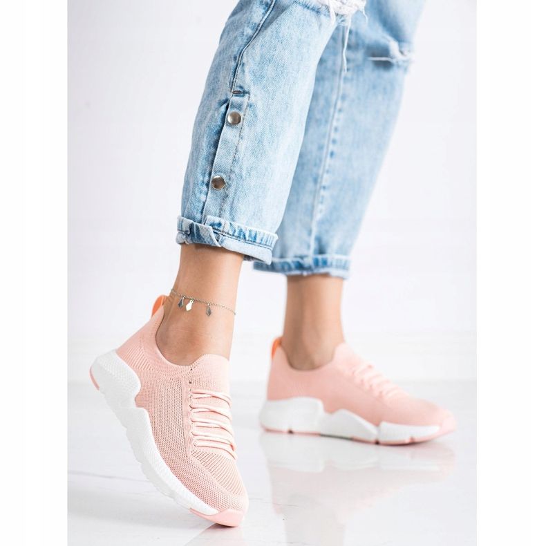 Women's Sneakers Big Star DD274577 pink 1 Women's Sneakers Big Star DD274577 pink 1