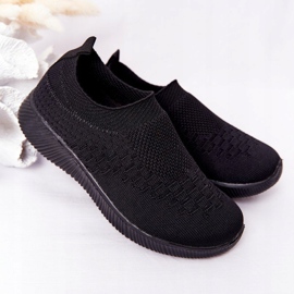 EVE Children's Sport Shoes Slip-On Black School Trip 1 EVE Children's Sport Shoes Slip-On Black School Trip 1